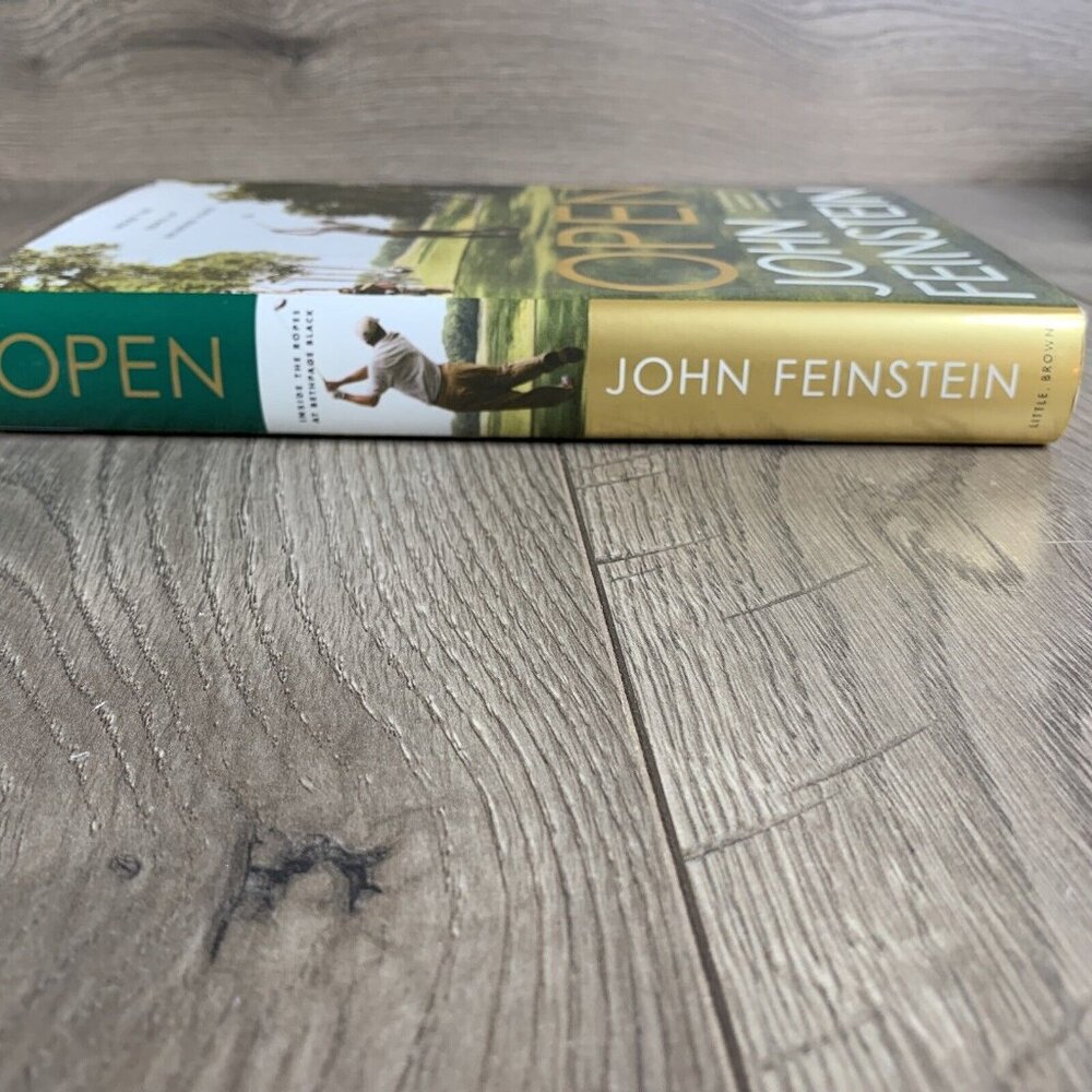 Open: Inside the Ropes at Bethpage Black by John Feinstein 2003 1st Ed HCDJ - Picture 3 of 9